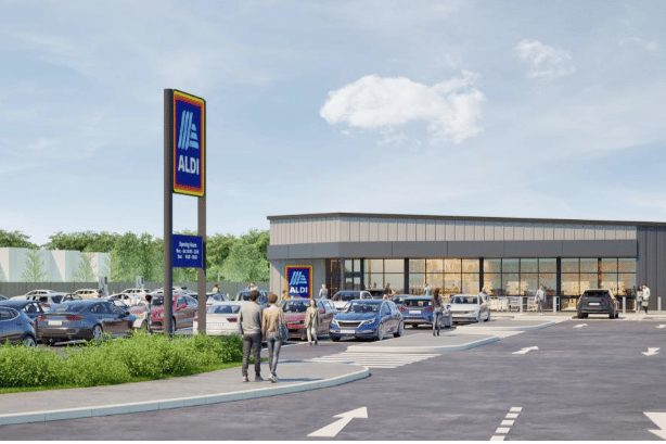 A computer generated image of what the new store could look like
