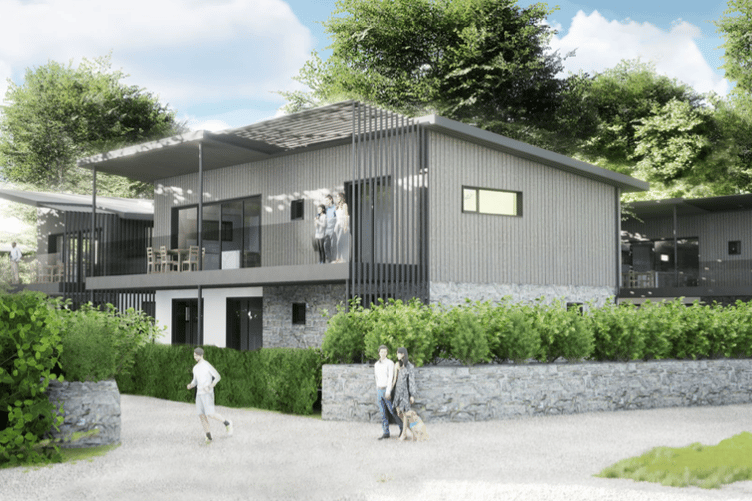 Eleven bespoke holiday properties are due to be built
