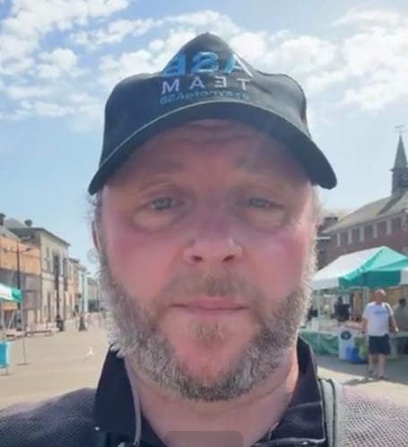 Truro Anti-Social Behaviour officer Steven Lennon