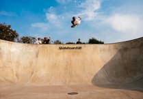 Best skateboarders in the UK in action at skatepark
