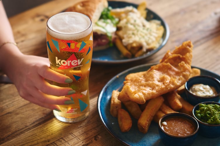 A free lager comes with the fish and chips – as long as you know the password.