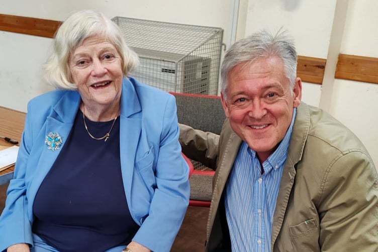 Cornwall Councillor Keith Johnson has paid tribute to the late Ann Widdecombe following her death at the age of 78