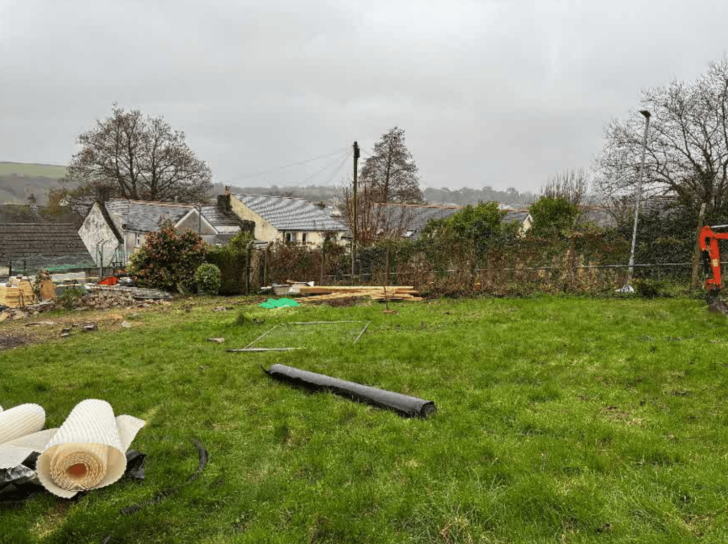 The land which is set to be occupied by the proposed dwellings in Bodmin (Picture: Cornwall Council)