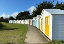 Doomed beach huts without a sea view in Cornwall are being removed