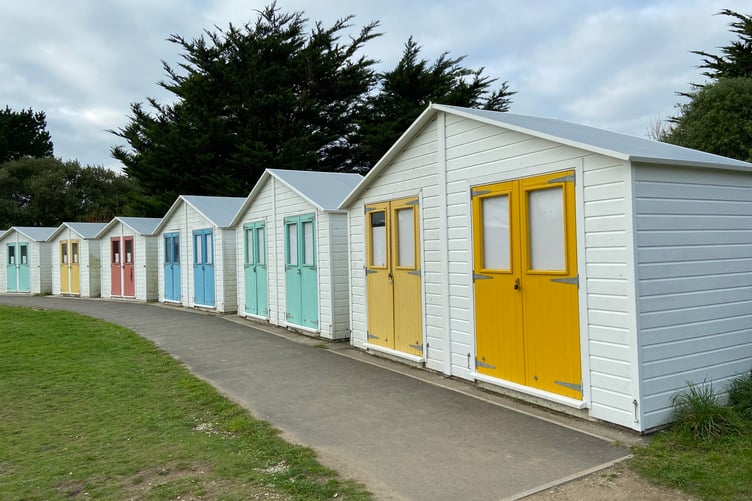 Efforts to find alternative uses for the beach huts at Par proved unsuccessful. (Picture: Andrew Townsend)