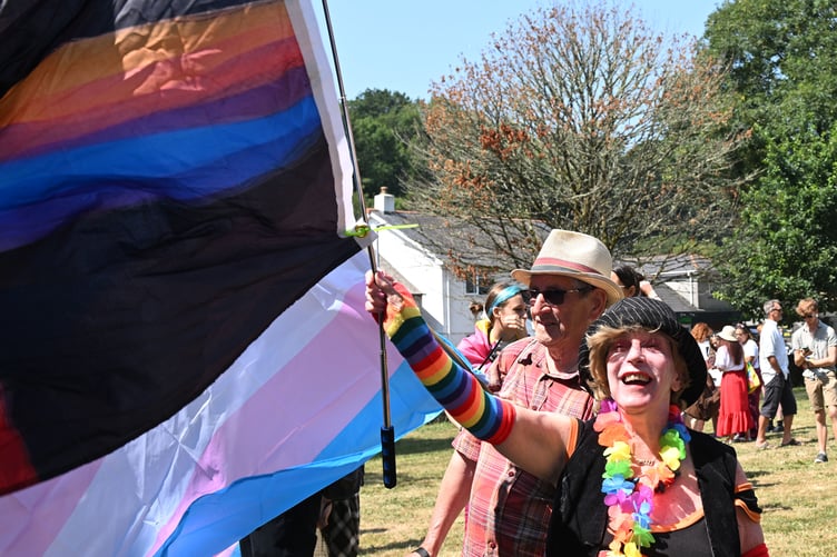 There were flags on display for all