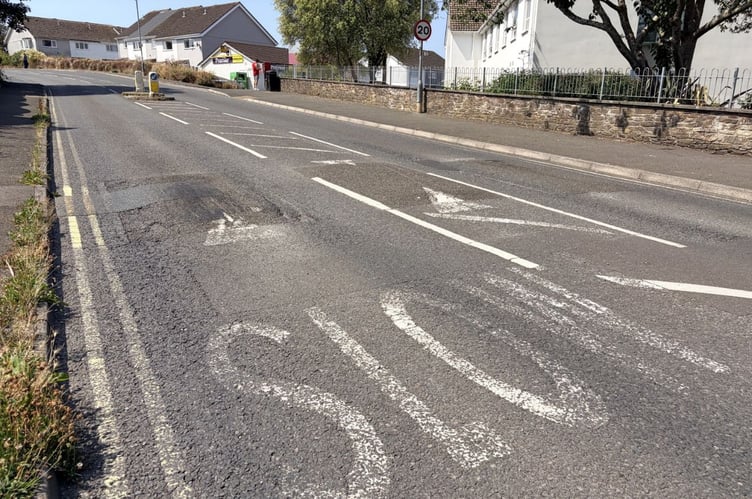 Residents in Saltash have raised their concerns over the state of speed cushions in Church Road