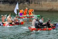 Raft racers take to the water as regatta week gets underway