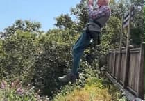 Thrill-seeking George marks milestone birthday in style