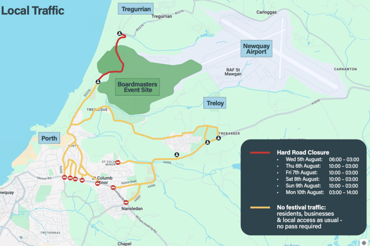 Hard road closures