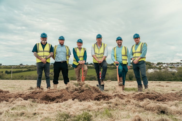 The Legacy Properties team on site