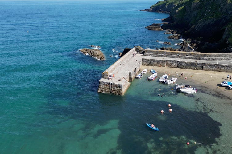 Gorran Haven Quay.