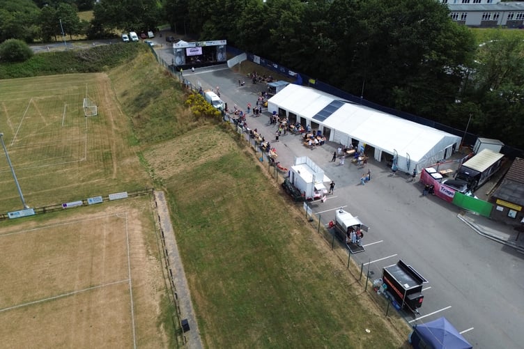 The site of Alstock in Bodmin as it begins the day (Picture: White Ladder Creative)