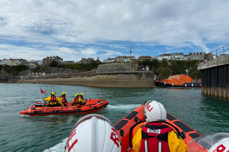 The lifeboat demonstration was a highlight for many (Picture: James Munley)