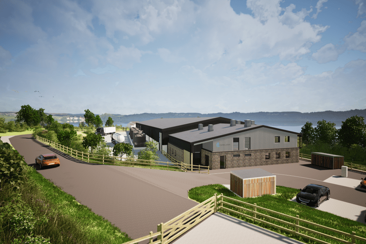 Digital rendering of the Cross Lanes Geothermal Lithium Project.