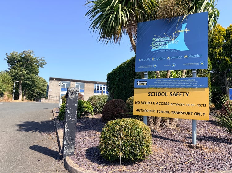The planning application seeks permission to construct a new classroom building at the school in Wearde Road, Saltash
