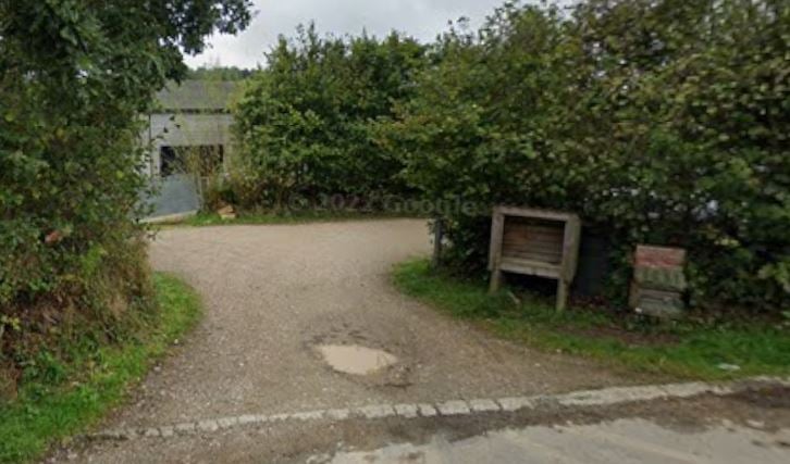The entrance to Trevalon at Herodsfoot, near Liskeard (Pic: Google Maps)