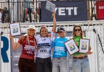 Narrow defeat for Cornwall's Emily Currie in women’s Longboard Pro final