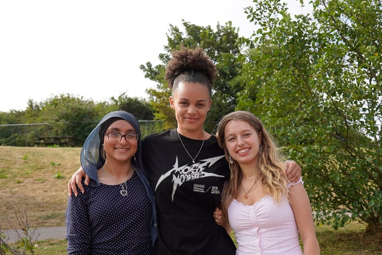 Hala, Hannah and Chloe all got into Medicine school.