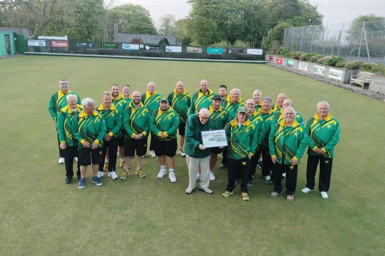 a presentation to club stalwart Max Richards for over 60 years service to the club.