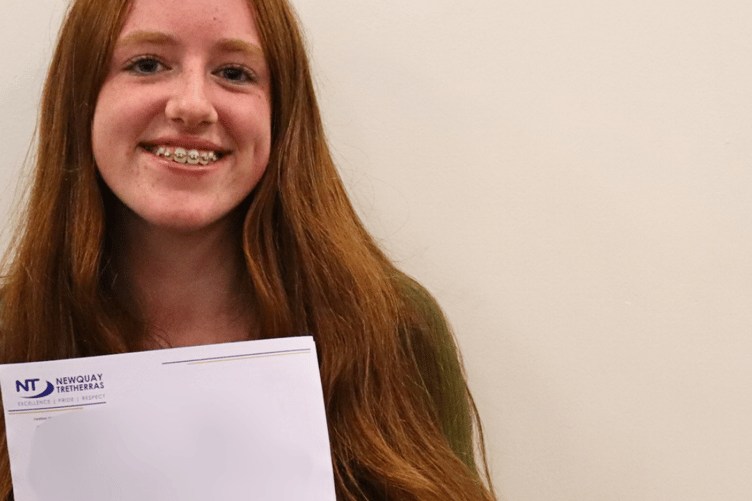 Missy R achieved seven grade 9s; one grade 8; and two grade 7