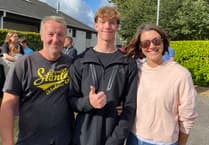 Students at Treviglas Academy celebrate their GCSE results