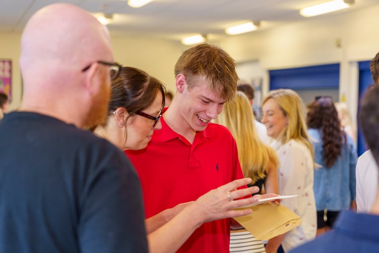 Delight at GCSE results at the Roseland Academy