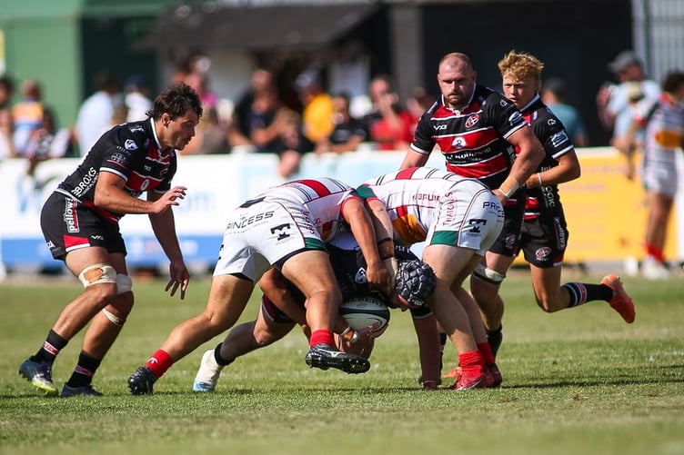 Cornish Pirates v Plymouth Albion.