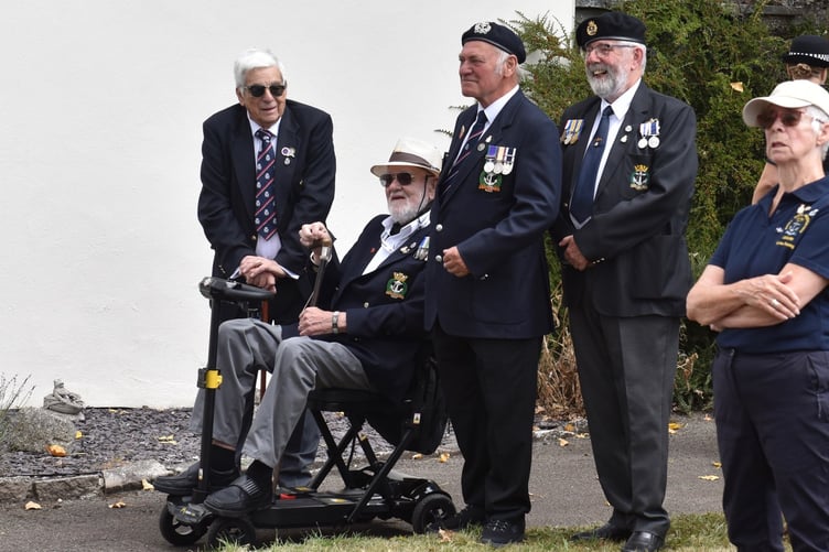 RNA veterans were out in force to celebrate the 40th anniversary in Liskeard (Picture: Jon Harris Photography)
