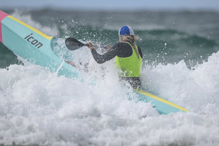 The competitors competed in sprints, 1k runs, sea swims and board paddles