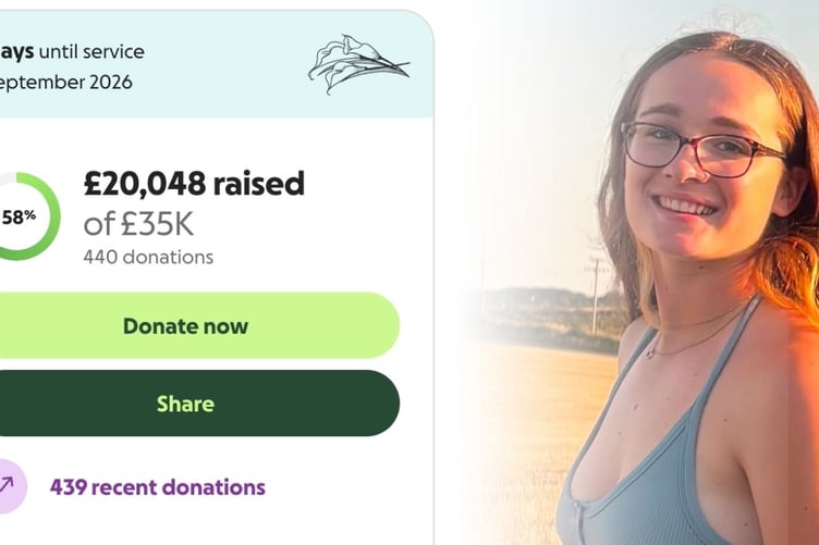 The current total for the GoFundMe campaign stands at £20,048, and the family has said any extra funds will be donated to a suitable charity