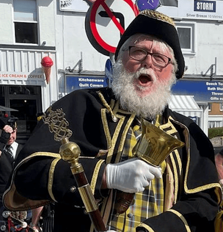 The successful applicant will be following in the footsteps of former town crier Simon Anderson Jones