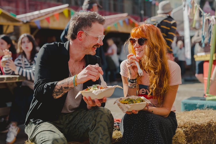 Street Food at Truro Food Festival. (Picture: Stewart Girvan).