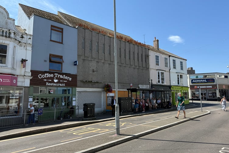 The building formally occupied Co-op, Somerfield and Argos