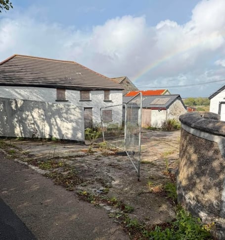 One of the empty properties which had been targeted (Pic: submitted)