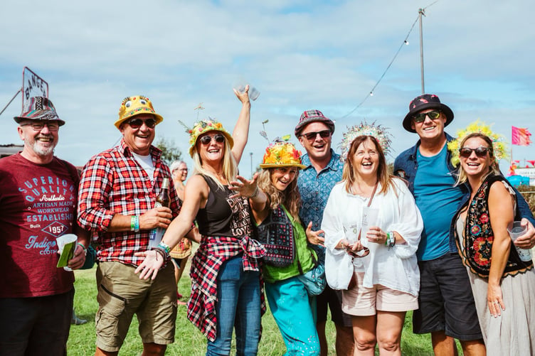Festivalgoers enjoyed lots of family fun