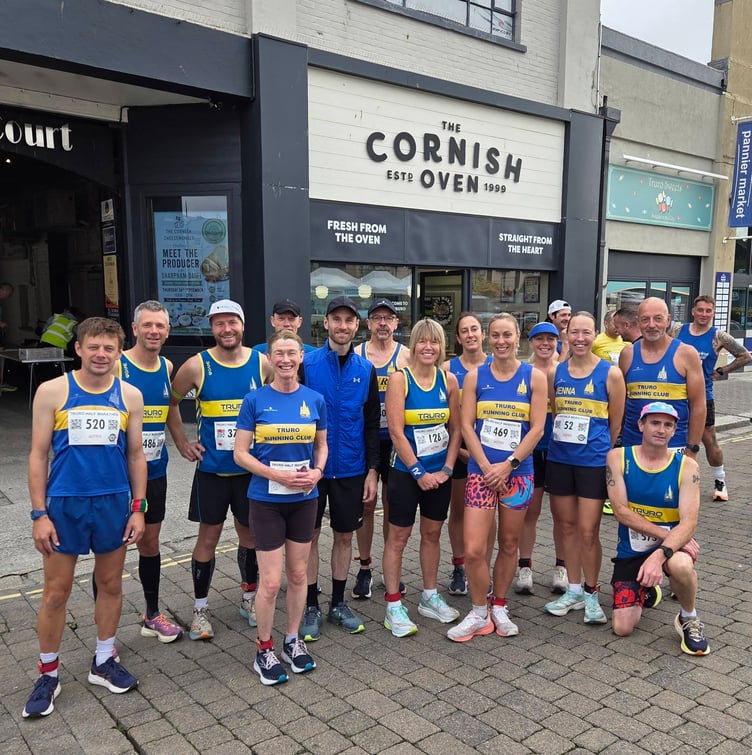 Members of Truro Running Club at the Truro Half MArathon on Sunday, September 13, 2026