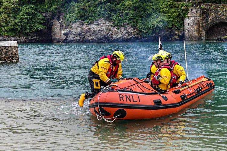 The crew of the D Class lifeboat Ollie Naismith II was called out to deal with the incident (Picture: Ian Foster/RNLI)