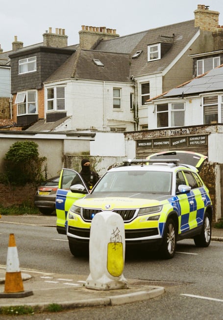 Armed police attended the incident (Picture: Alfie Curran (Proper Photography Kernow)
