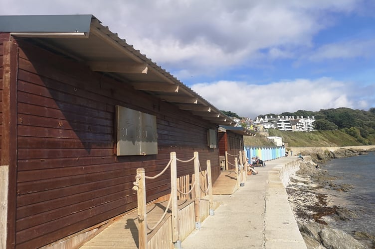 All quiet on the western front for Castle Beach Cafe in Falmouth which decided to close shop for the day despite not being on the evacuation list issued by Cornwall Council ahead of the detonation of a WWII bomb found earlier this week in the bay