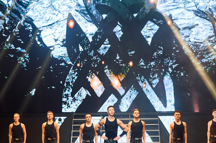 The 40-person troupe did not put a foot wrong throughout the performance