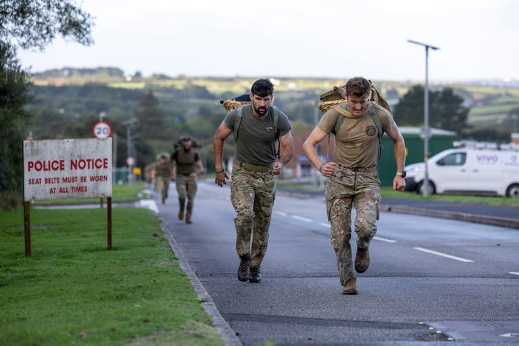 Personnel from across RAF St Mawgan joined members of the Defence Survive, Evade,
Resist, Extract Training Organisation (DSTO) on 15 September to take part in a Gurkha
inspired charity Doko Race, raising approximately £500 so far for the Gurkha Welfare Trust.
Participants completed a 3km course carrying up to 15kg in a traditional Nepalese Doko
basket, daysack or bergen, inspired by one of the physical challenges undertaken during
Gurkha selection in Nepal. Others took part by walking or running the course without
weight.
The event celebrated Gurkha heritage, strengthened teamwork across the tri-service station
and raised funds to support Gurkha veterans and communities in Nepal.