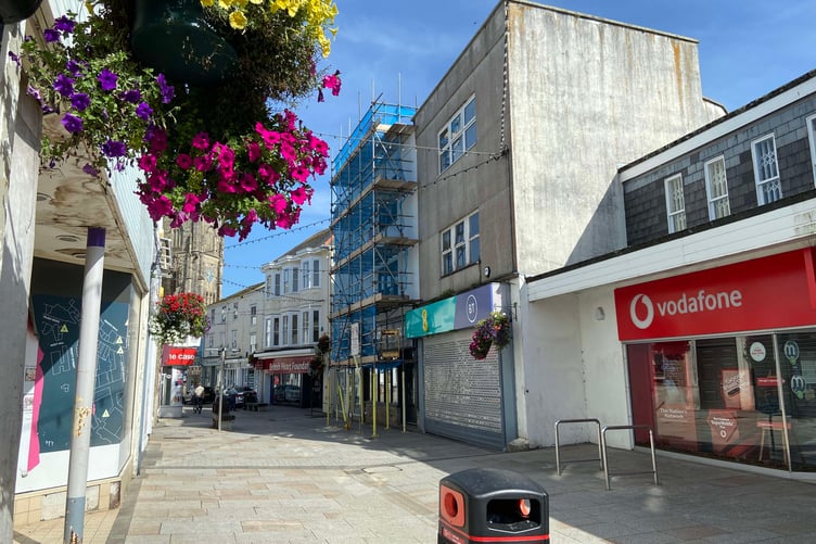 MP Noah Law wants to hear local ideas on improving St Austell town centre. (Picture: Andrew Townsend)