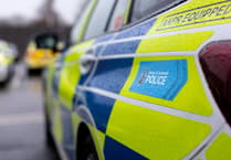 Woman arrested after shop windows damaged