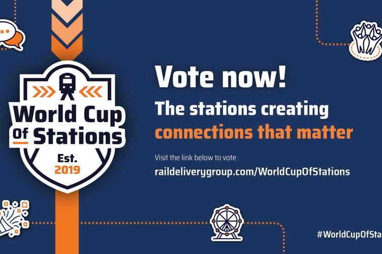 Members of the public can vote in the World Cup of Stations competition.