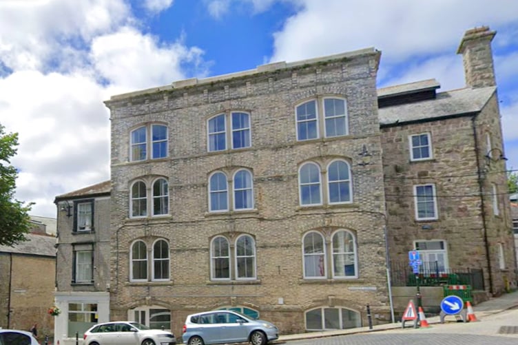 Tregonissey House in the centre of St Austell was built as a brewery. (Picture: Google)