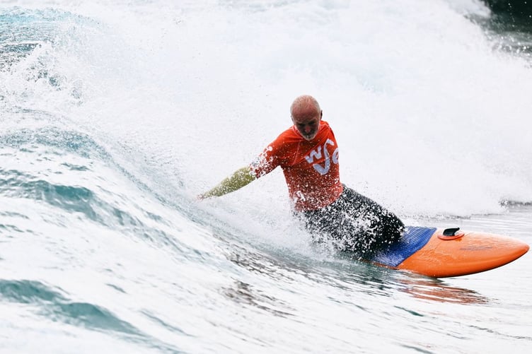 Stephen Downes went on to become a two-time English kneeboard champion