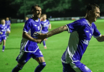 Crago and Lorenz at the double as Blues beat Bovey Tracey
