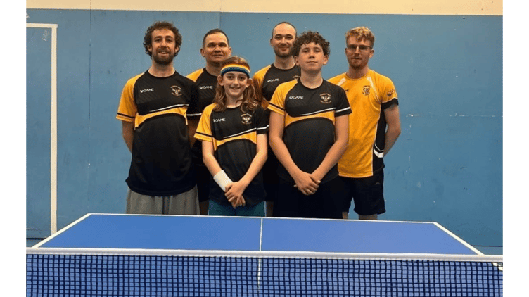 Falmouth Docks A and B. From left: Blaise Hinshelwood, Jamie Staniland, Heath Grace, Aiden Rollason, Logan Hodgson and Joe Tuffery.