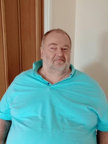 Mark who has benefited from Coastline's supported housing services